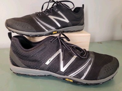 NWOB New Balance Minimus Trail Mens 13 EE Black Vibram Barefoot Running Shoes