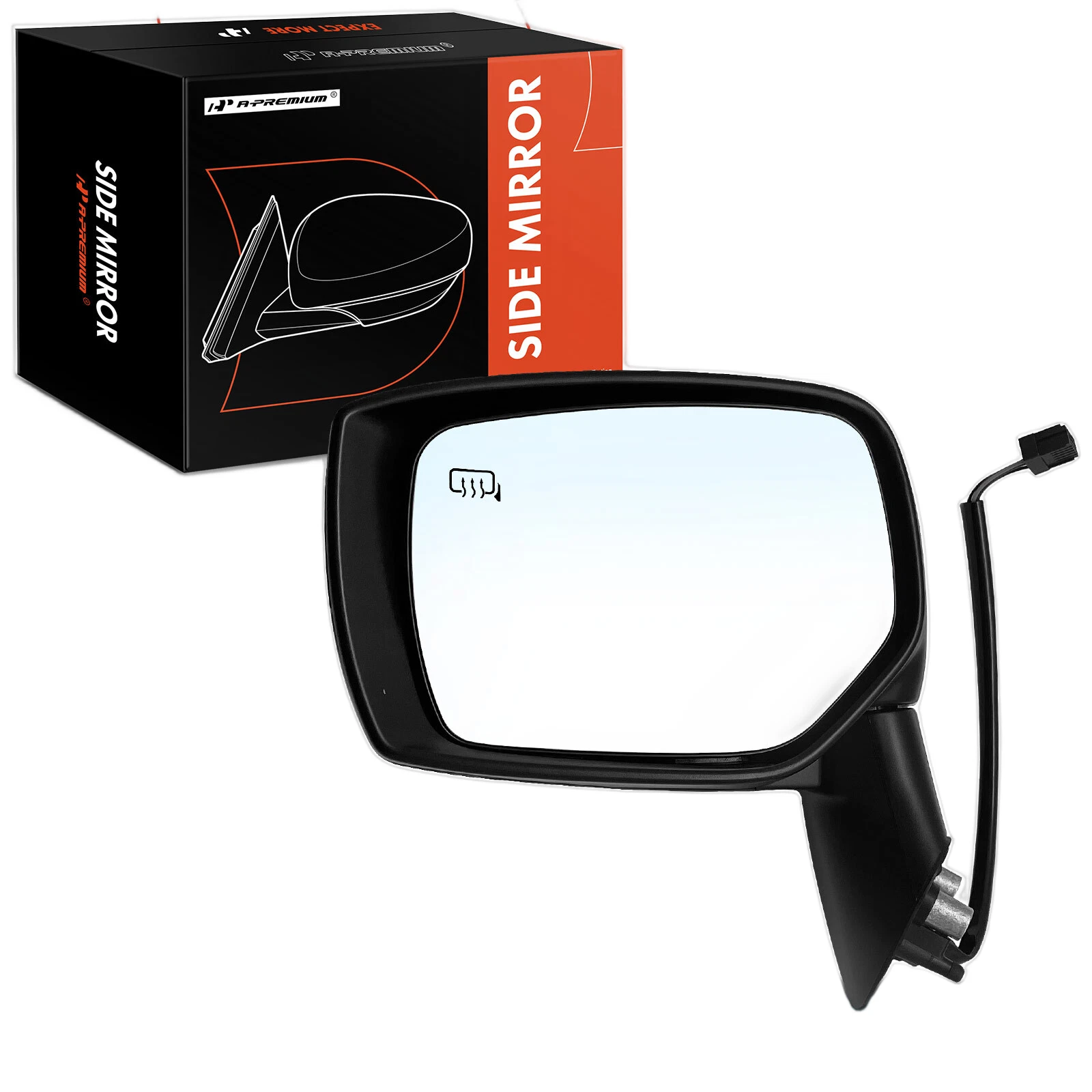 A-Premium Driver Power Side Mirror w/Manual Folding for Subaru Impreza 2015-2016