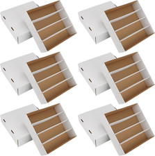 Professional Trading Card Storage Box for 3120 Cards - Set of 6