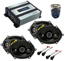 HA-A400.4 Ford F-150 04-08 800W Sub Amp, Kicker 35W Speakers 10 Gauge Amp Kit