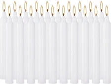 Mini Spell Chime Taper Candle Set of 20, 4 White 