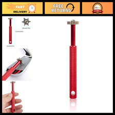 Golf Club Groove Sharpener Tool with 6 Heads - Re-Grooving Cleaner for Irons W