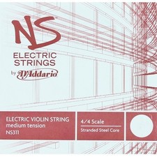 D'Addario NS Electric Violin Single G String, 4/4 Scale, Medium Tension