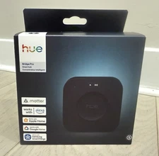 Philips Hue Bridge Pro Smart Hub Works with Alexa Apple Home Google Matter Black