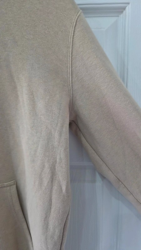 Men's Champion Hoodie Cream/Beige image 4