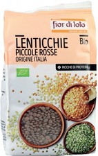 Fior Di Loto Petites Lentilles Rouges Italie Bio 400g