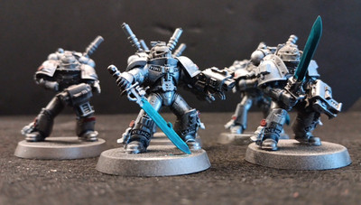 40K Grey Knights D INTERCEPTORS x5 C Fast Attack Tournament Squad SHIPS NOW!