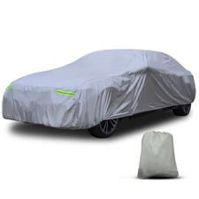 Full Car Cover Waterproof All Weather Protection Anti-UV Rain Snow Anti Scratch