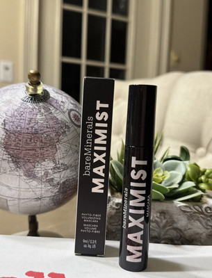  bareMinerals Maximist Phyto-Fiber Volumizing Mascara   Maximum Black   9 mL