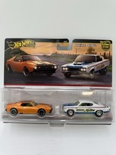 Hot Wheels Premium Car Culture Twin 2 Pack 71 Amc Javelin Amc Rebel Machine Hot Wheels Premium Car Culture Twin 2 Pack 71 Amc Javelin Amc Rebel Machine