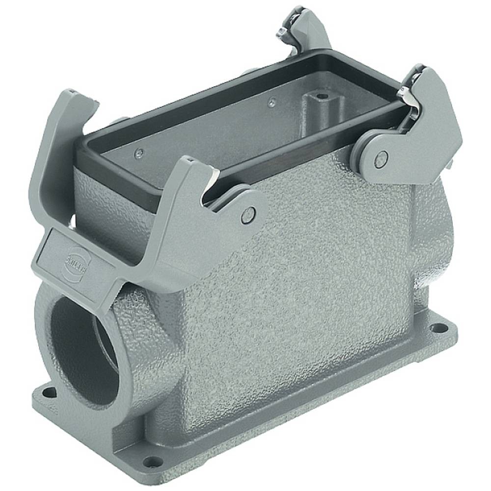 Embase HARTING 19300160272 en aluminium moulé pour liaisons électriques robustes