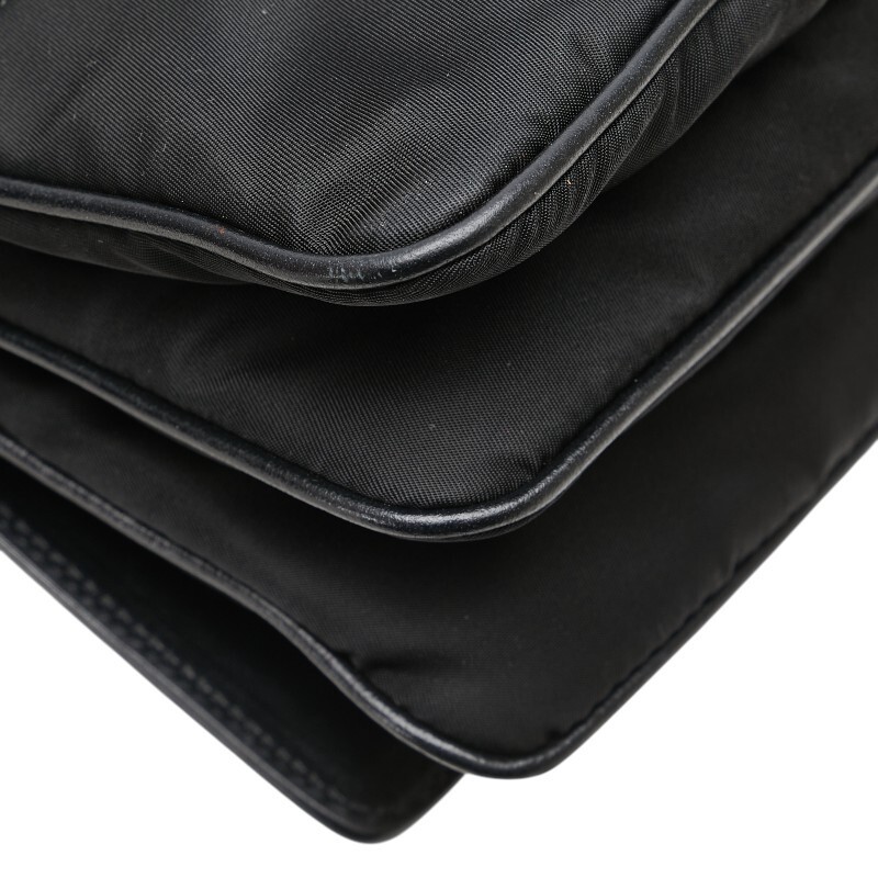 PRADA Python Embossed Chain Shoulder Bag Handbag … - image 7