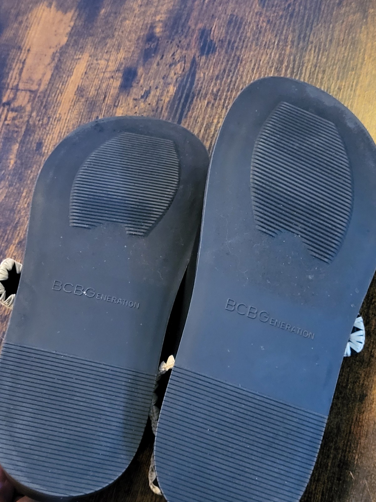 BCBGENERATION Beena Platform Sandals Black Double… - image 8