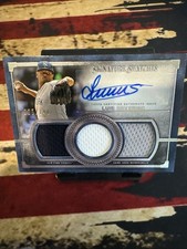 2019 Topps Museum Collection Luis Severino #SSTA-LS Autograph & Relic /149