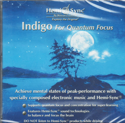 Indigo for Quantum Focus by J.S. Epperson Hemi-Sync  NEW CD