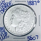 1887 O MORGAN SILVER DOLLAR AUTHENTIC HI GRADE U.S. MINT COIN RARE KEY DATE 5607