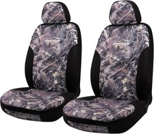Premium Camo Front Seat Covers Waterproof Wear Resistant Neoprene Oxford ...