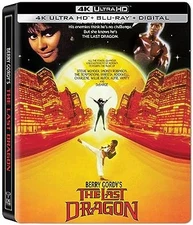 New Steelbook Berry Gordy's The Last Dragon (UHD + Blu-ray + Digital)