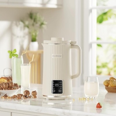 40oz Automatic Nut Milk Maker, 8 in 1 Plant Based Milk Machine for Homemade Almo