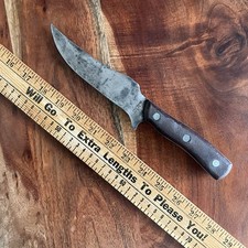 Sears Craftsman Eagle Collection Deerslayer Knife Made in the USA Sawcut Delrin
