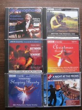 6 BBC Music Magazine CDs collection, including Tchaikovsk, Britten & Beethoven