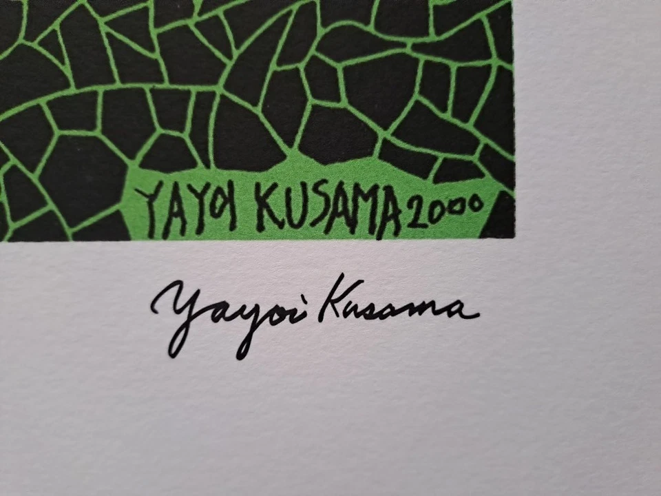 Yayoi Kusama signiert - Kürbis - Zertifikat - Bild 4 von 4