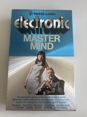 Invicta Games Electronic Mastermind von 1979 Rar