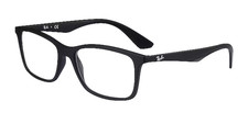New Ray Ban Eyeglasses RB 7047 5196 Matte Black Optical Frame 54-17-140