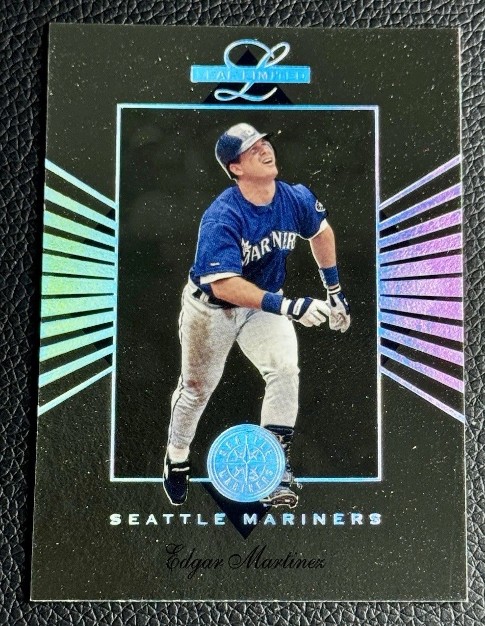 ‼️STELLAR VINTAGE‼️1994 Leaf Limited Edgar Martinez #68 Seattle Mariners MLB HOF
