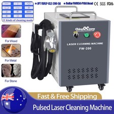 JPT 200W Portable Pulsed Laser Cleaning Machine Metal Wood Rust Paint Remover