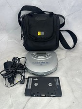 Aiwa XP-V716C Portable CD Player EASS w/ Car Kit w/Case Logic Carry Case TESTED