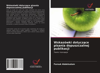 Farouk Abdelsalam | Wskazówki dotycz¿ce pisania dopuszczalnej publikacji | Buch