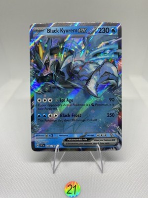 Black Kyurem ex 048/191 Holo Surging Sparks Pokémon Card Near Mint (#21)