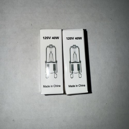 2pcs G9 LED Light Bulb 40W 120V Bi Pin Base Lamps Halogen Light Bulb Replace - Picture 2 of 4