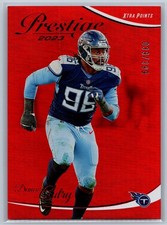 Denico Autry 2023 Prestige #284 Red /399