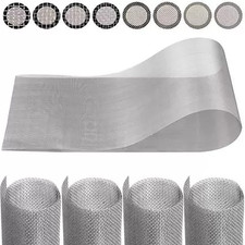 304 Stainless Steel Woven Wire Mesh 300 325 400 500 Mesh Filter Screen Micron
