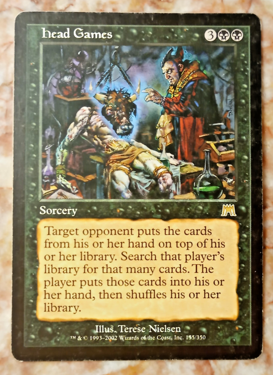 ✨1x RARE Head Games! ✨ MTG Magic Onslaught Regular Vintage / NM