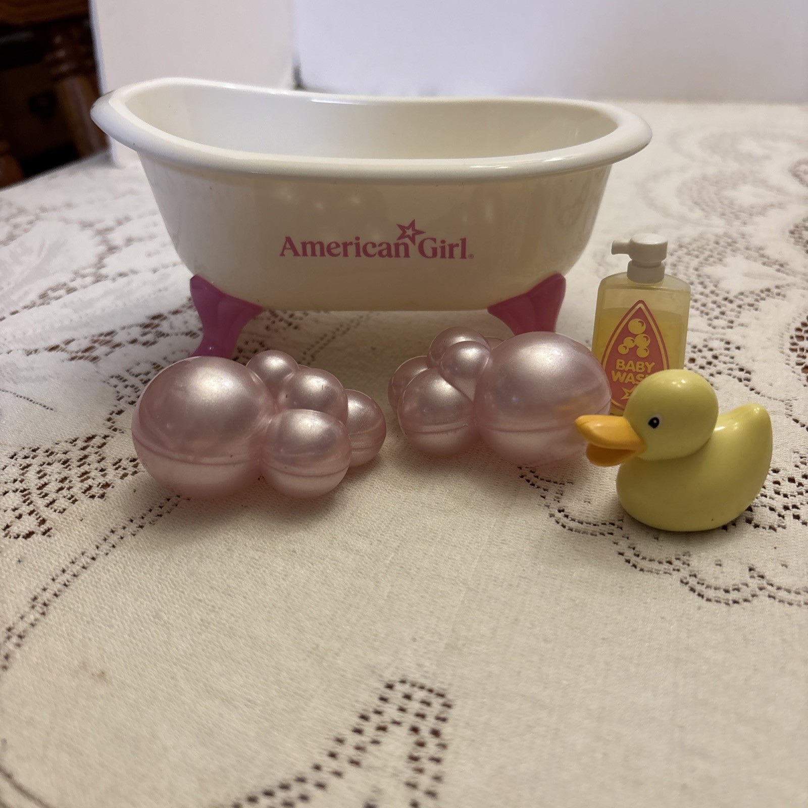 American Girl Little Bitty Baby Partial Bubble Bath Set for 