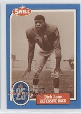 1988 Swell Football Greats Hall of Fame Dick Lane #65 HOF 1i7