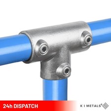 Galvanised Key Clamp Handrail System Connector Pipe Q Fitting Railing Steel Tube
