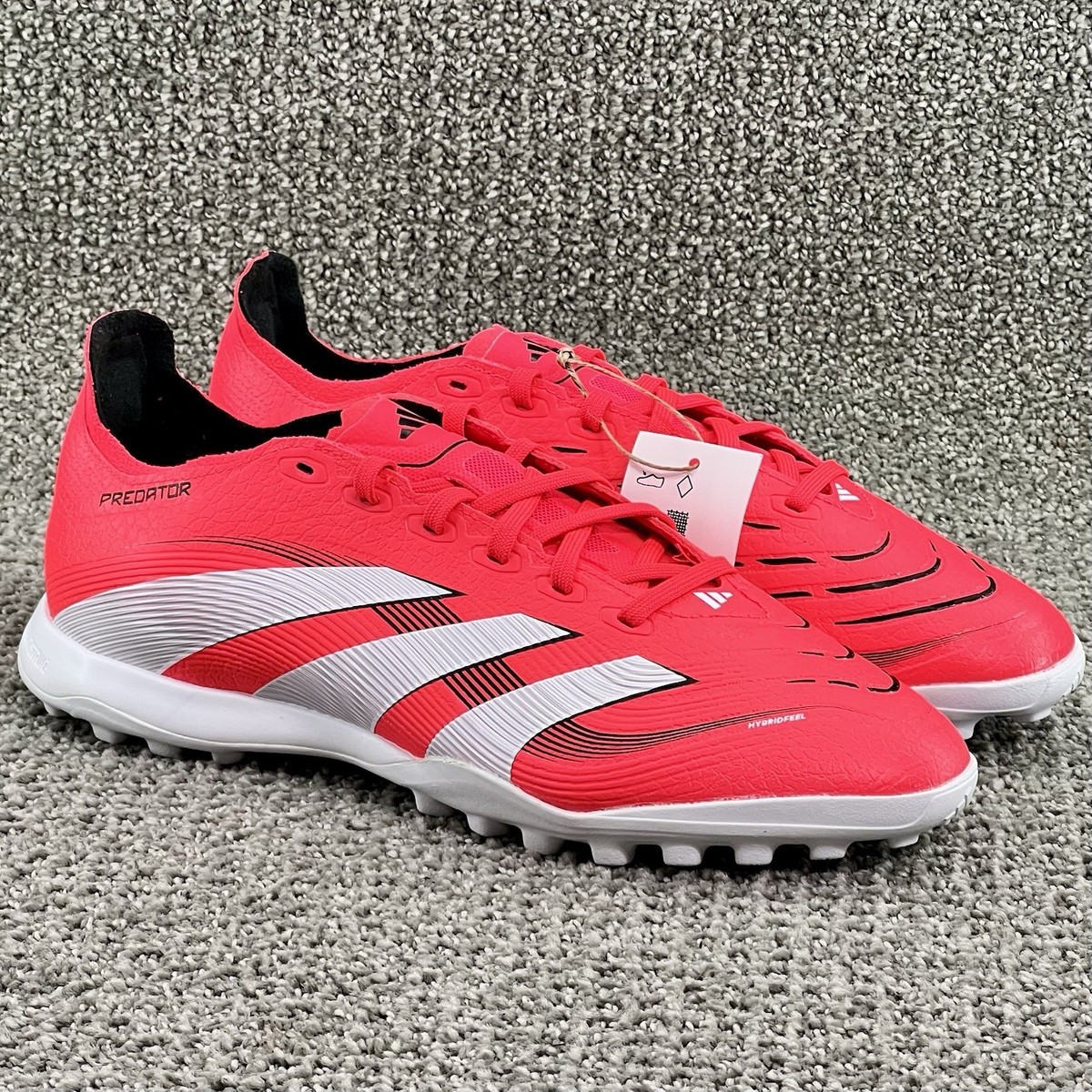 adidas Predator League TF Turf Lucid Red Cloud White Soccer ID3769