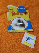 Cox .020 - COX engine - The Tiny Terrific Pee Wee 020 Rare New In Vintage Pack