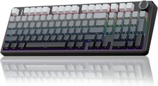 AULA F99 Pro Tri-Mode Wireless Mechanical Keyboard RGB Hot Swap Black