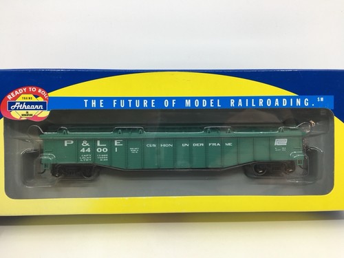 Coche góndola cubierta HO Athearn 91489 Pittsburgh & Lake Erie 50’ P&LE #44001 | Condition: Used