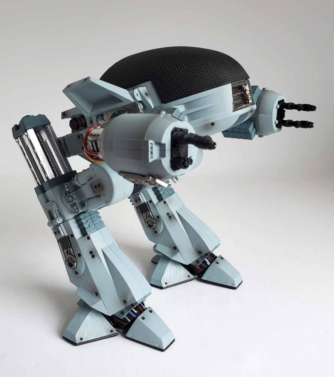 ROBOCOP Electronic Talking ED-209 1/18 scale Exquisite Mini figure