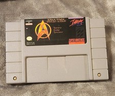 Star Trek: Starfleet Academy Starship Bridge Simulator SNES