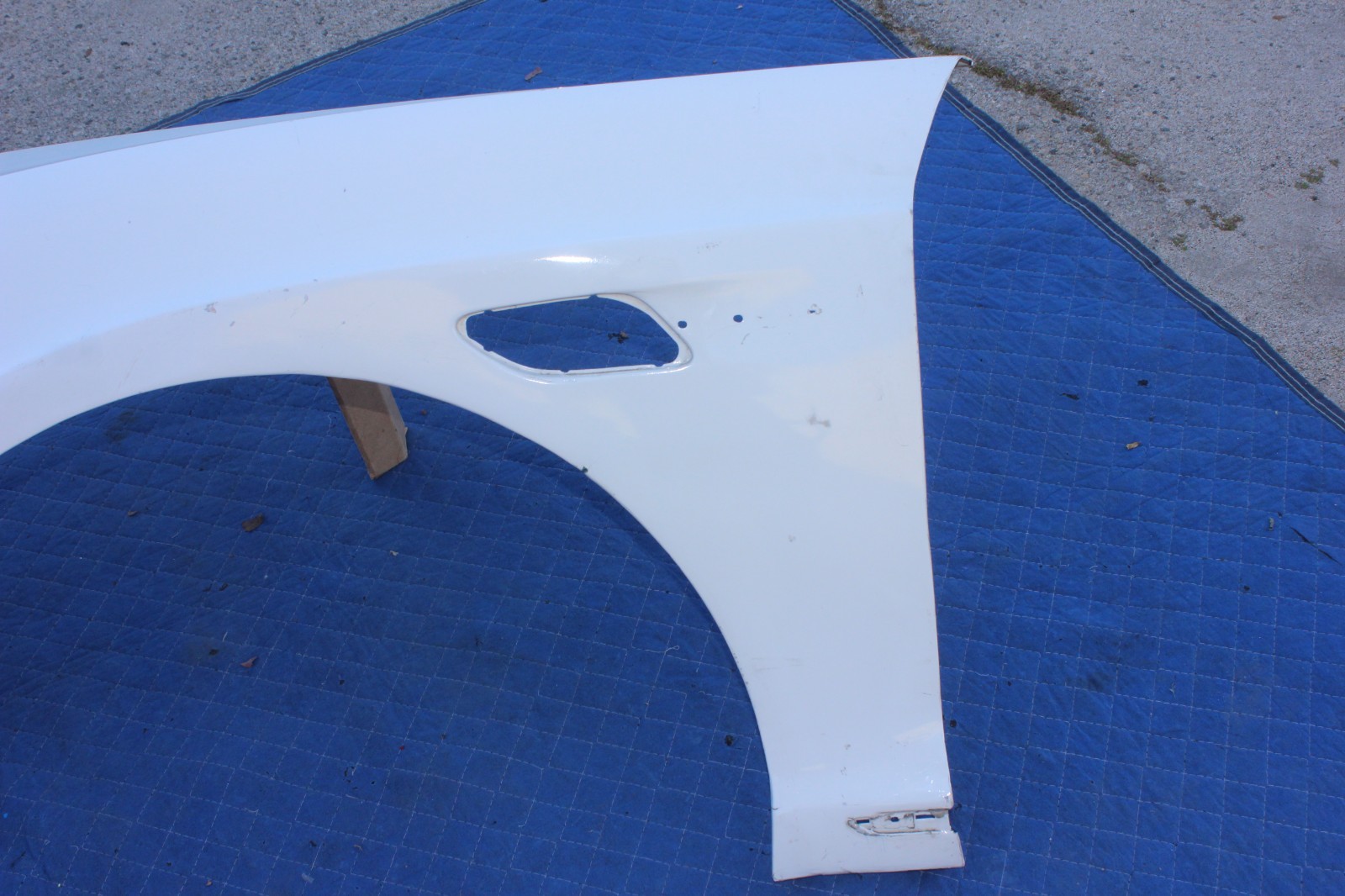 12-15 BENTLEY CONTINENTAL GT GTC FENDER FRONT GENUINE FACTORY OEM WHITE LEFT LH