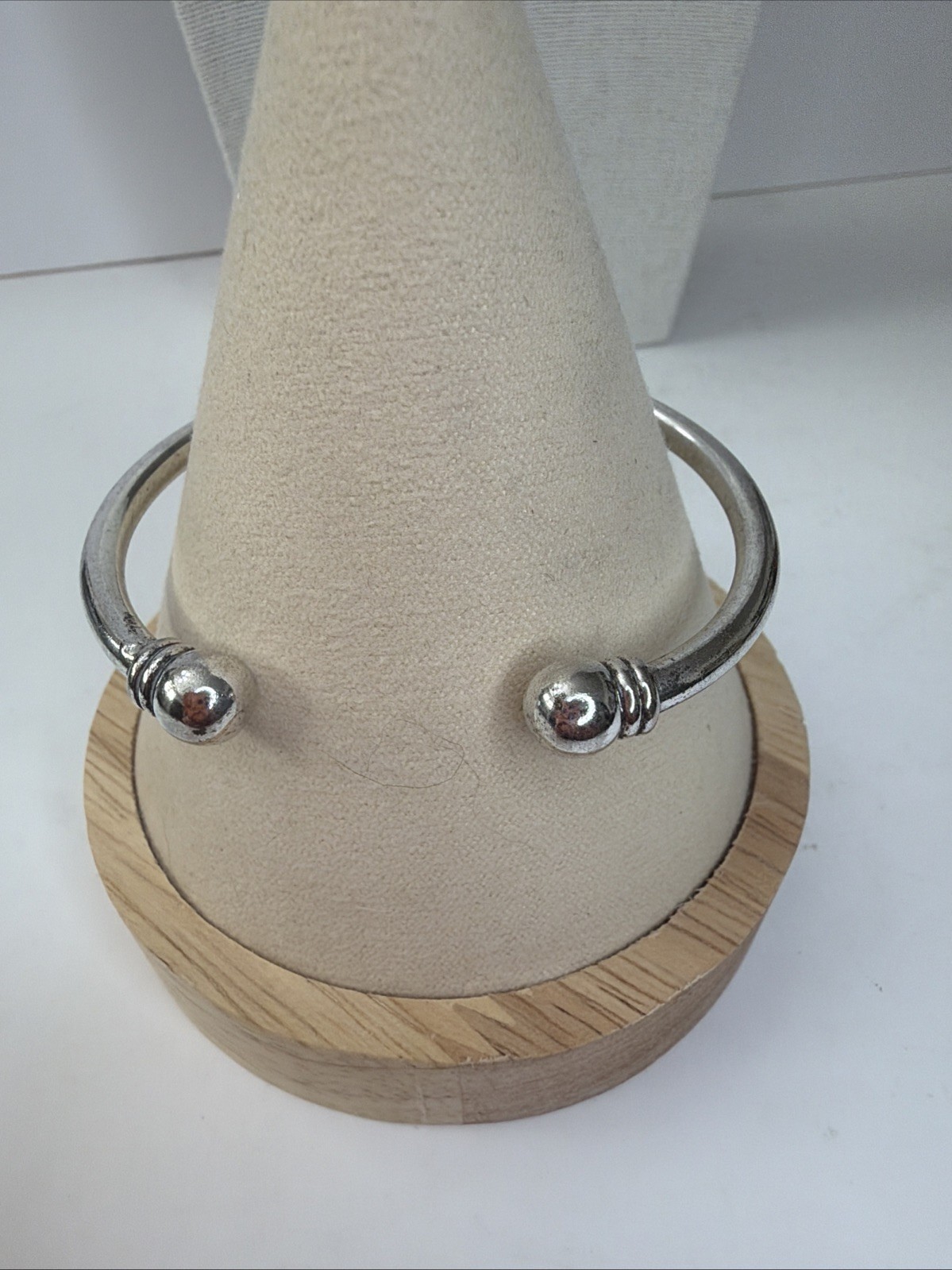 6.25’ Solid Sterling Silver 925 Cuff Bracelet, 21… - image 4