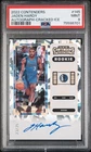 2022-23 Contenders Jaden Hardy Rookie Ticket Cracked Ice Auto /25 #145 PSA 9