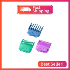 Magetic Clipper Guards Set Compatible with Most Wahl Clippers, Color Coded Clipp